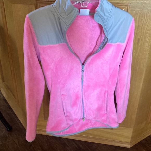 Danskin Now Jackets & Blazers - DANSKIN PINK FLUFF JACKET polar fleece jacket used